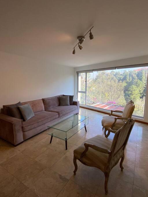 Hermoso Departamento En Bosques De Las Lomas Dos Habitaciones Città del Messico Esterno foto